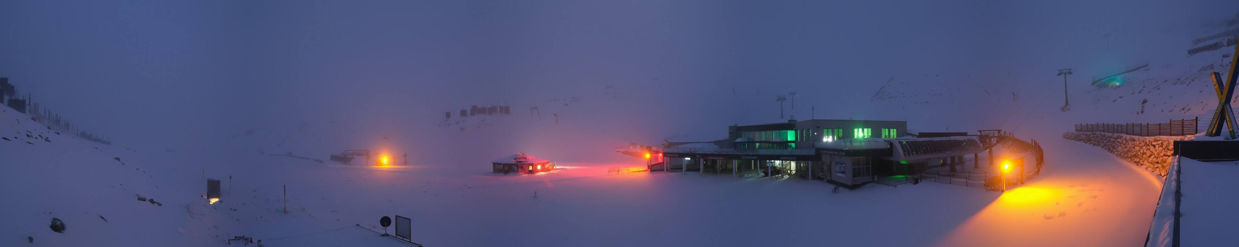 Archiv Foto Webcam Tiefenbachgletscher Ötztal