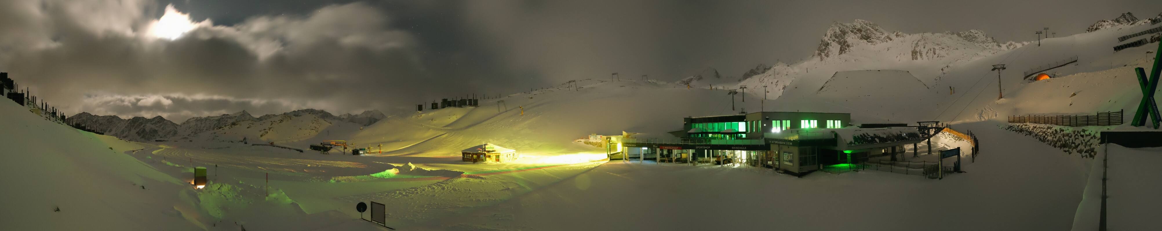 Archiv Foto Webcam Tiefenbachgletscher Ötztal