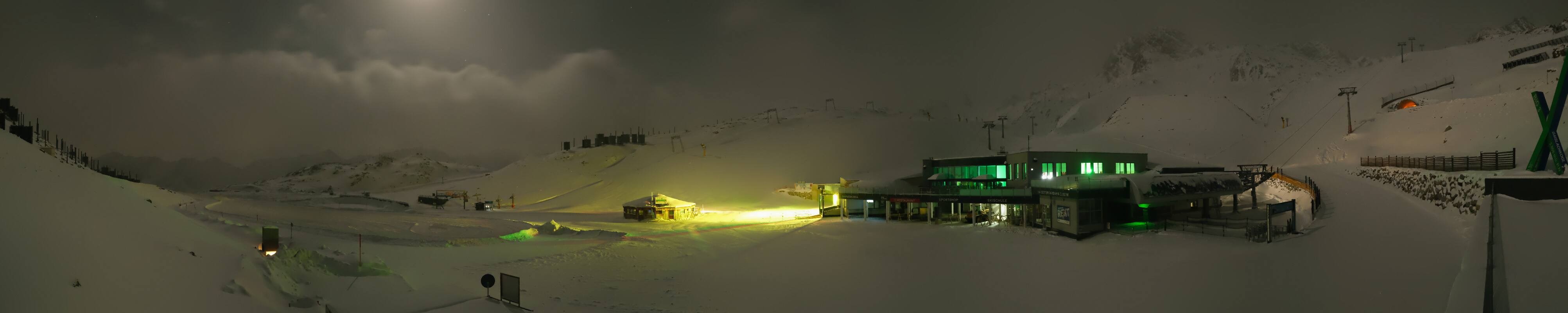 Archiv Foto Webcam Tiefenbachgletscher Ötztal