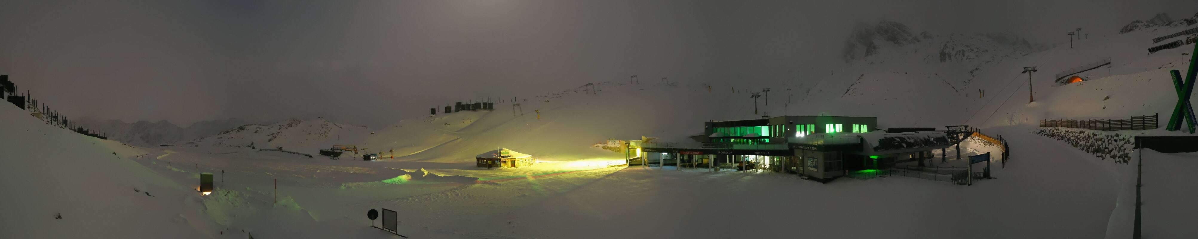 Archiv Foto Webcam Tiefenbachgletscher Ötztal