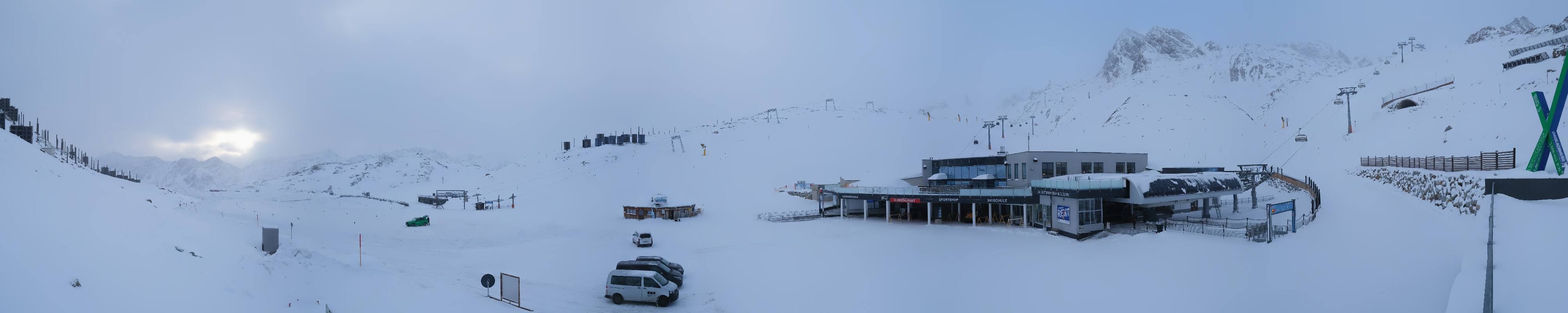 Archiv Foto Webcam Tiefenbachgletscher Ötztal