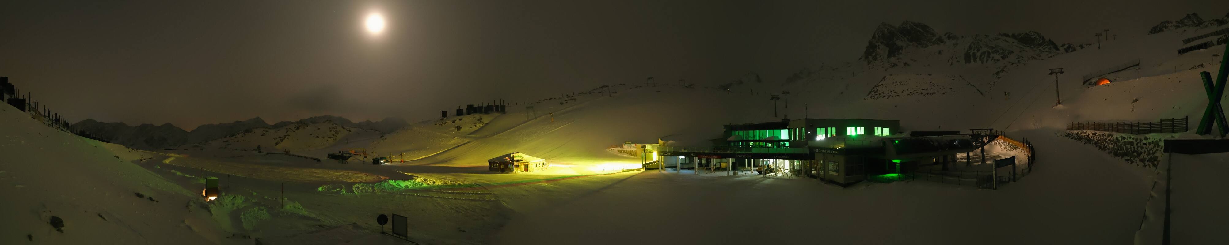 Archiv Foto Webcam Tiefenbachgletscher Ötztal