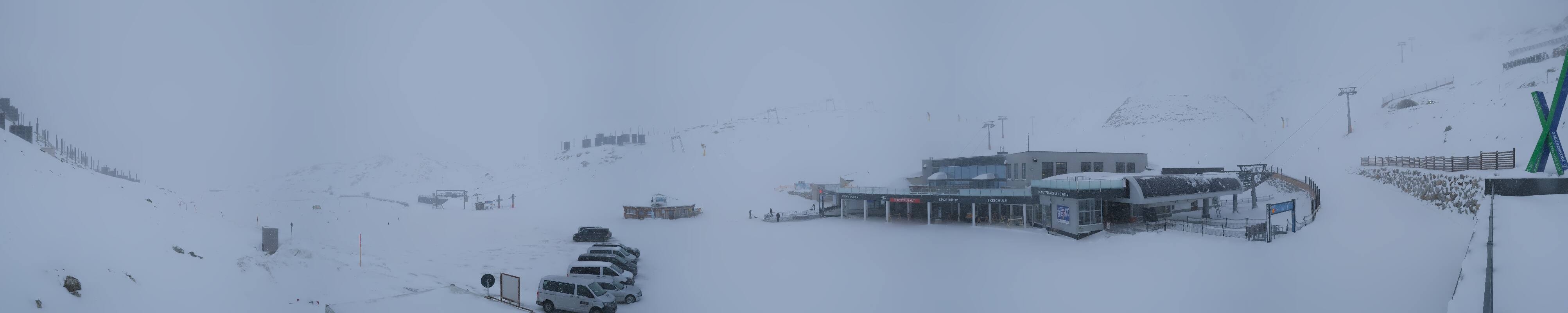Archiv Foto Webcam Tiefenbachgletscher Ötztal