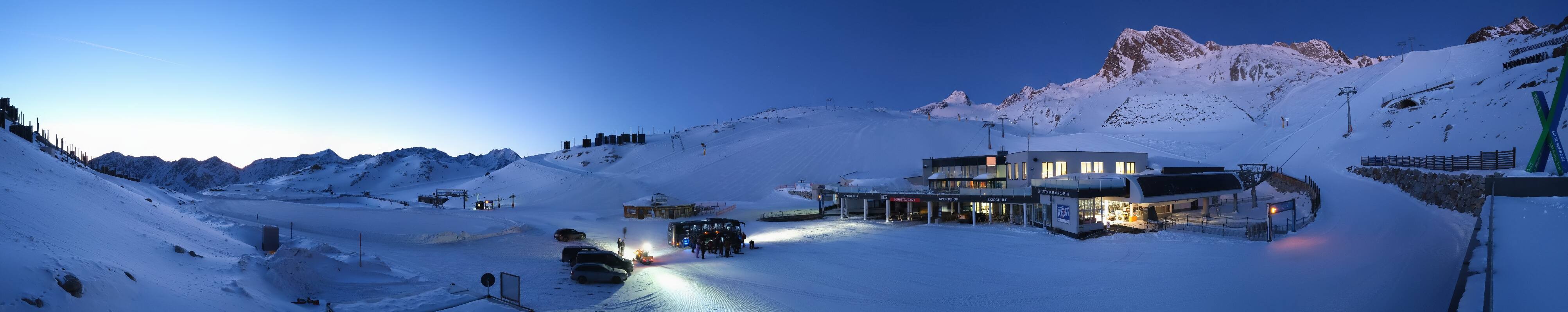 Archiv Foto Webcam Tiefenbachgletscher Ötztal