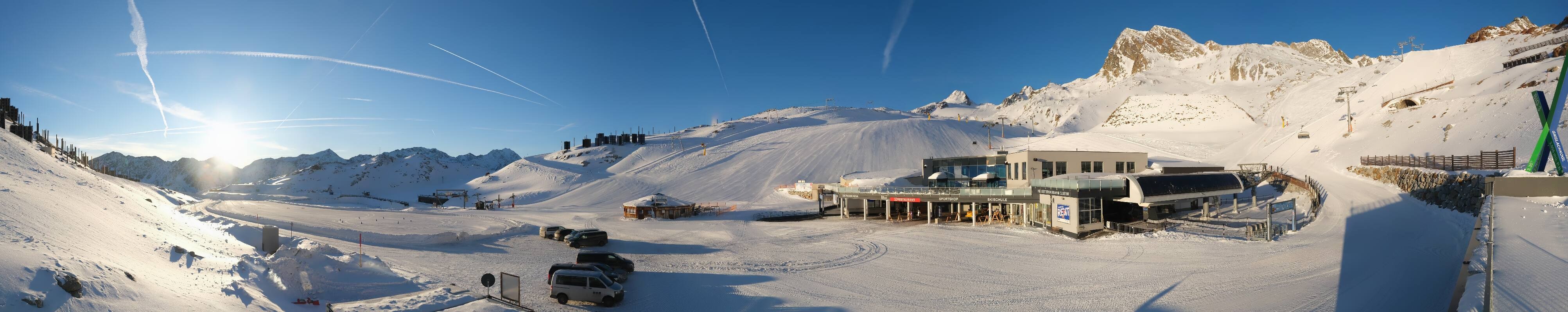 Archiv Foto Webcam Tiefenbachgletscher Ötztal