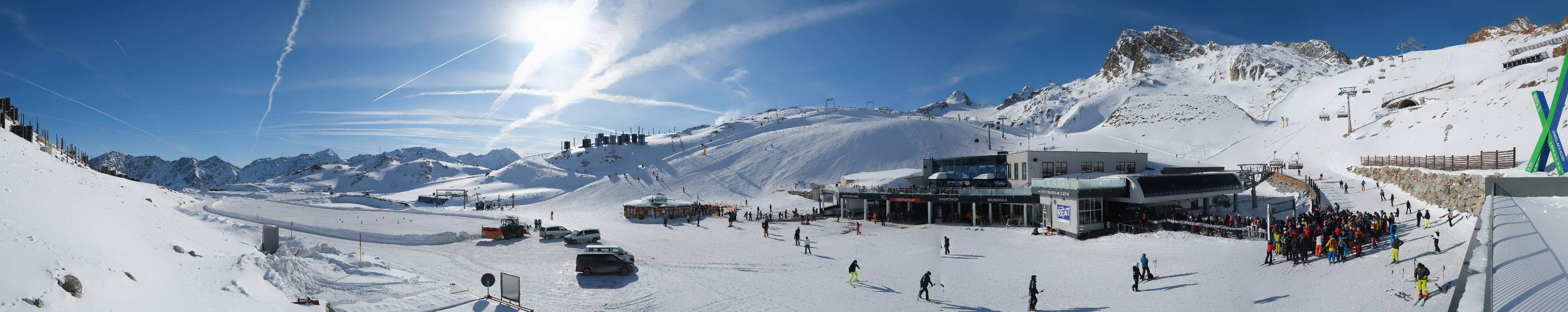 Archiv Foto Webcam Tiefenbachgletscher Ötztal