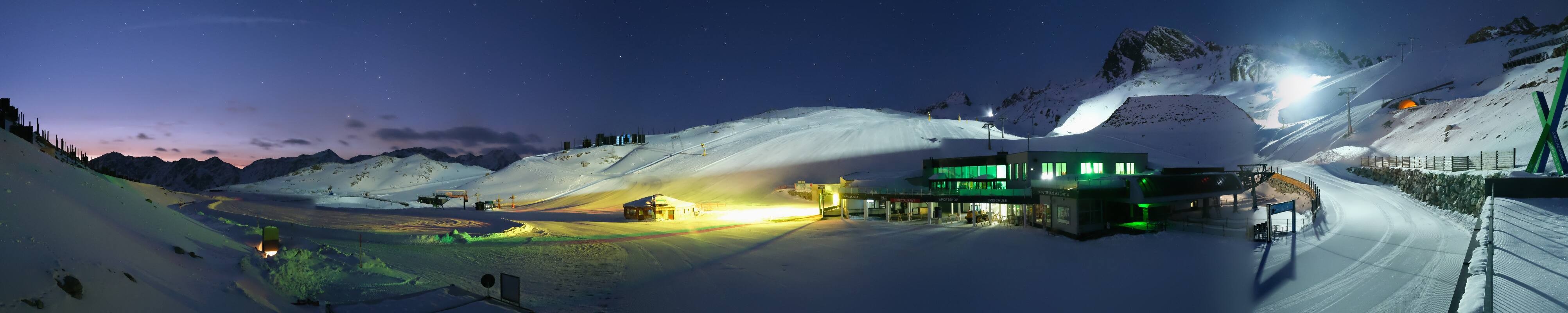 Archiv Foto Webcam Tiefenbachgletscher Ötztal
