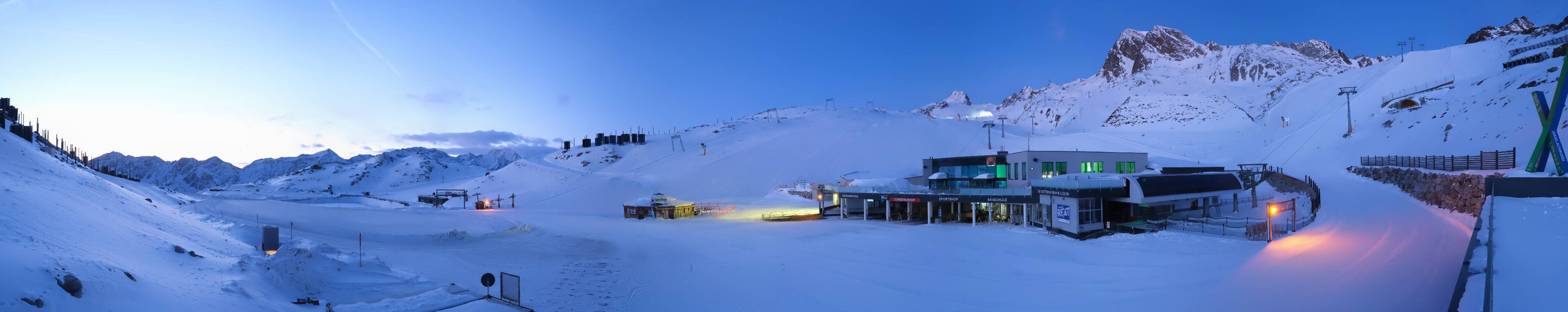 Archiv Foto Webcam Tiefenbachgletscher Ötztal