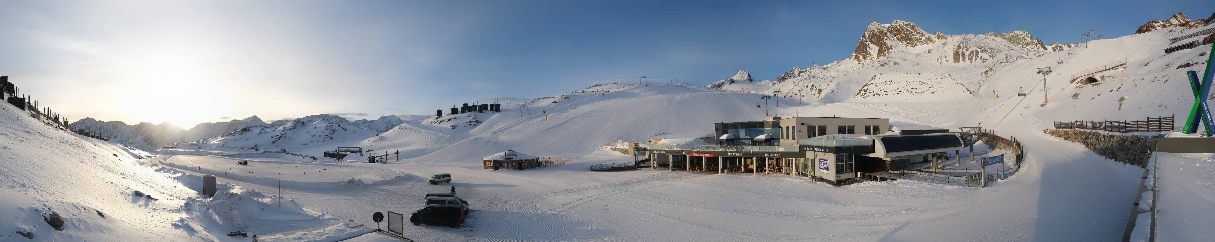 Archiv Foto Webcam Tiefenbachgletscher Ötztal