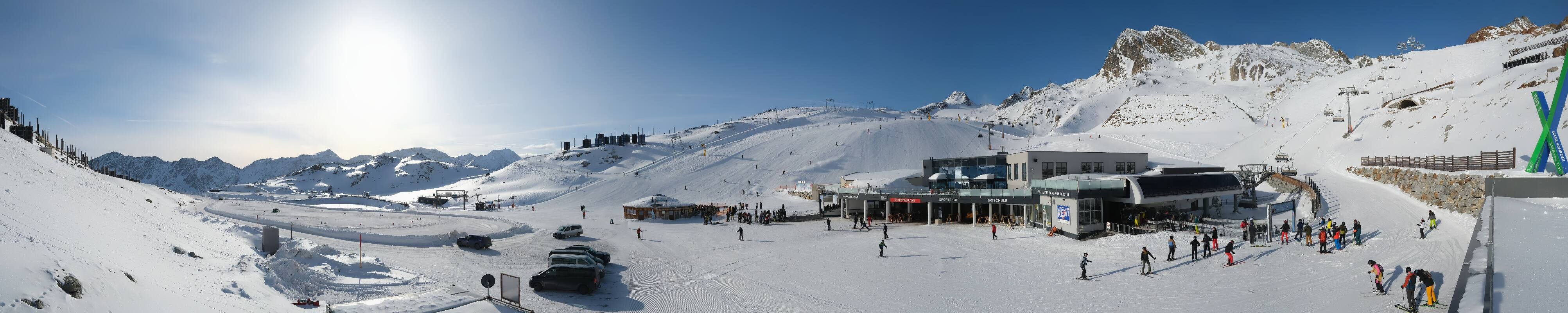 Archiv Foto Webcam Tiefenbachgletscher Ötztal