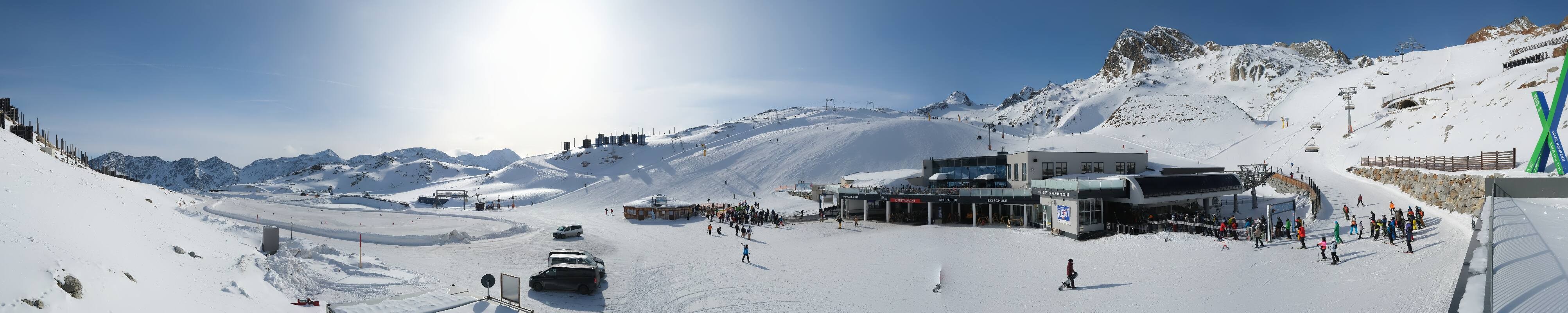 Archiv Foto Webcam Tiefenbachgletscher Ötztal