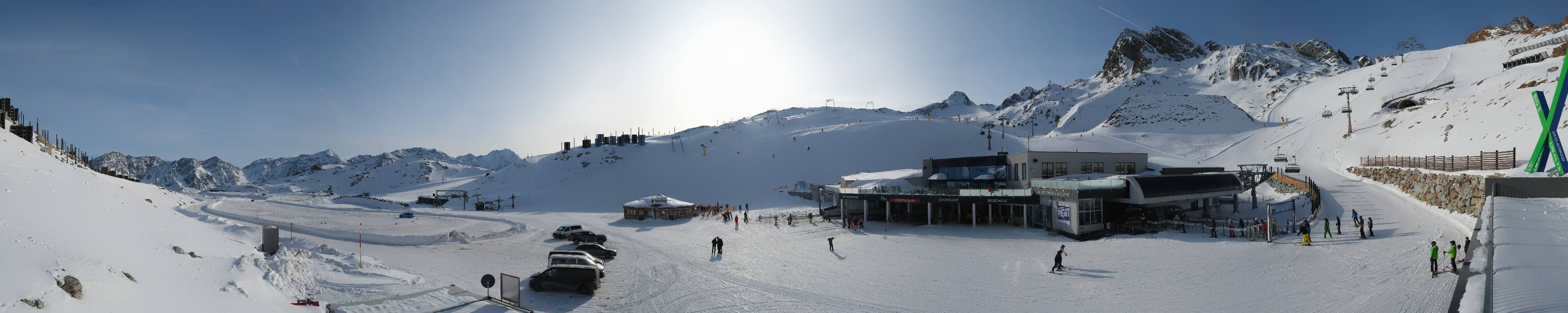 Archiv Foto Webcam Tiefenbachgletscher Ötztal