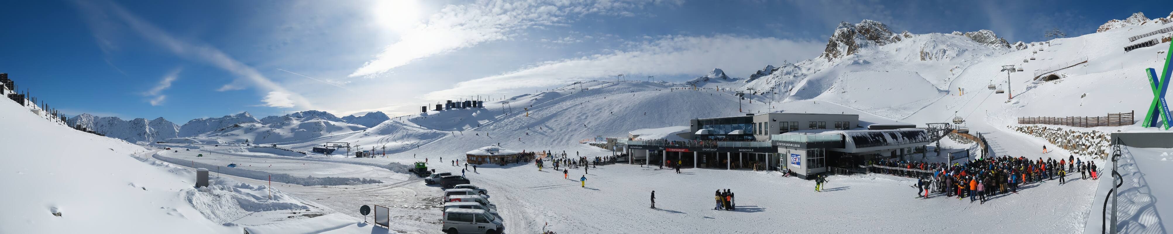 Archiv Foto Webcam Tiefenbachgletscher Ötztal