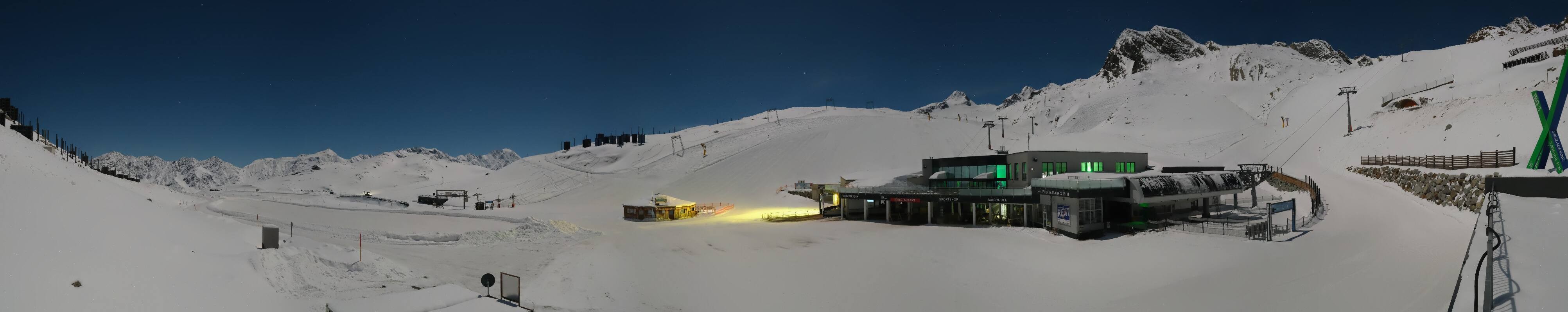 Archiv Foto Webcam Tiefenbachgletscher Ötztal