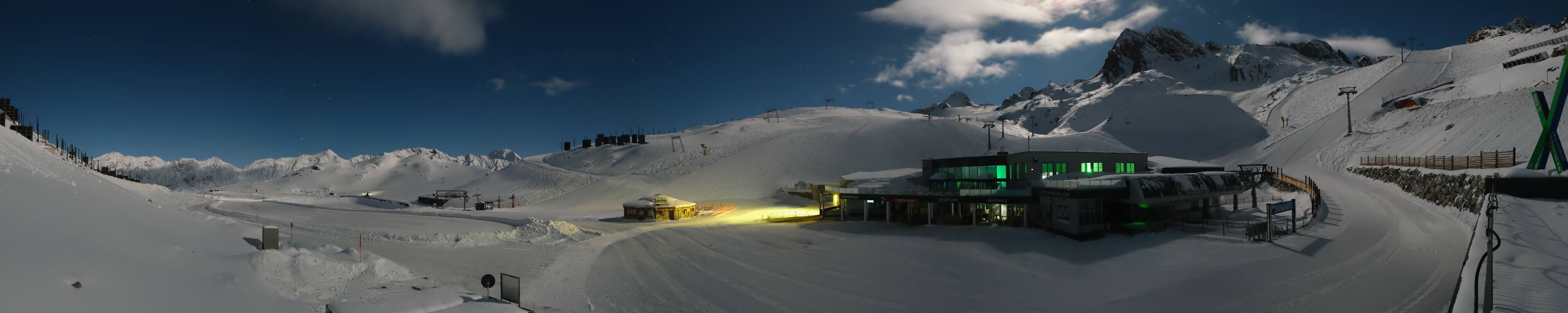 Archiv Foto Webcam Tiefenbachgletscher Ötztal