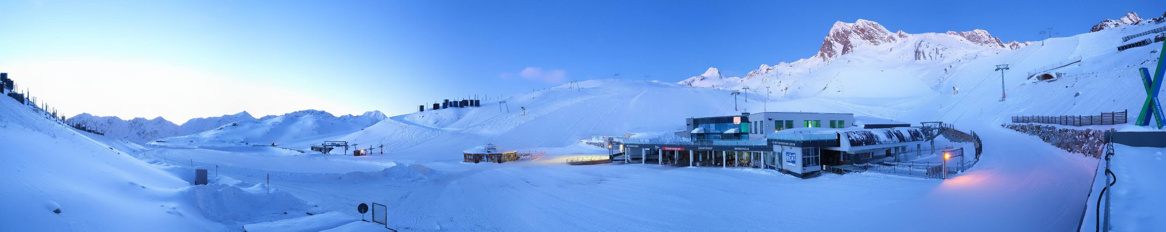 Archiv Foto Webcam Tiefenbachgletscher Ötztal