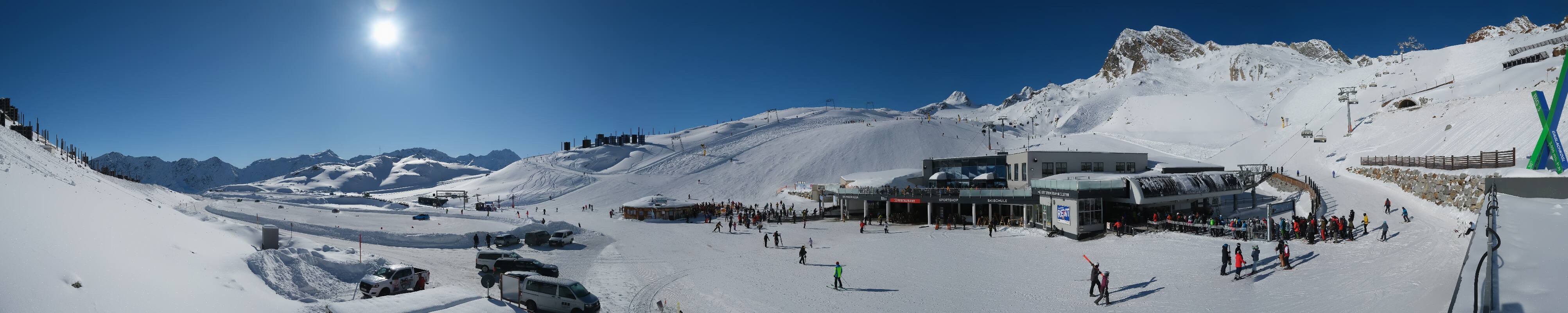 Archiv Foto Webcam Tiefenbachgletscher Ötztal