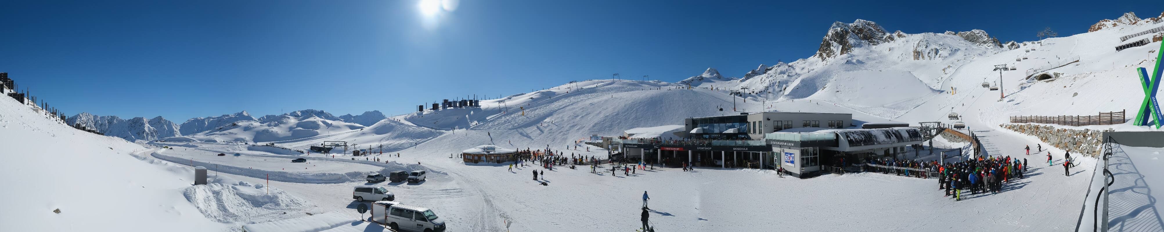 Archiv Foto Webcam Tiefenbachgletscher Ötztal