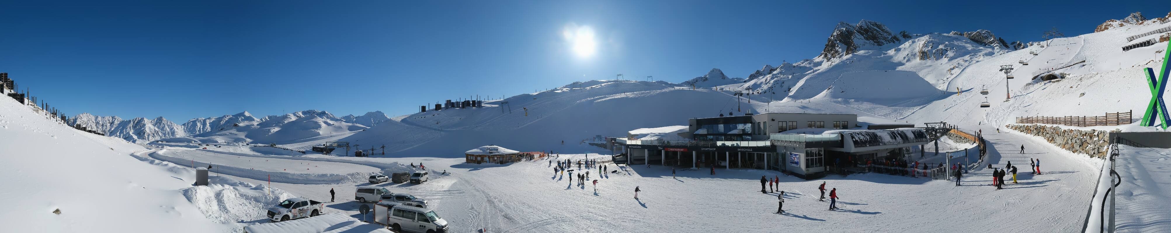 Archiv Foto Webcam Tiefenbachgletscher Ötztal