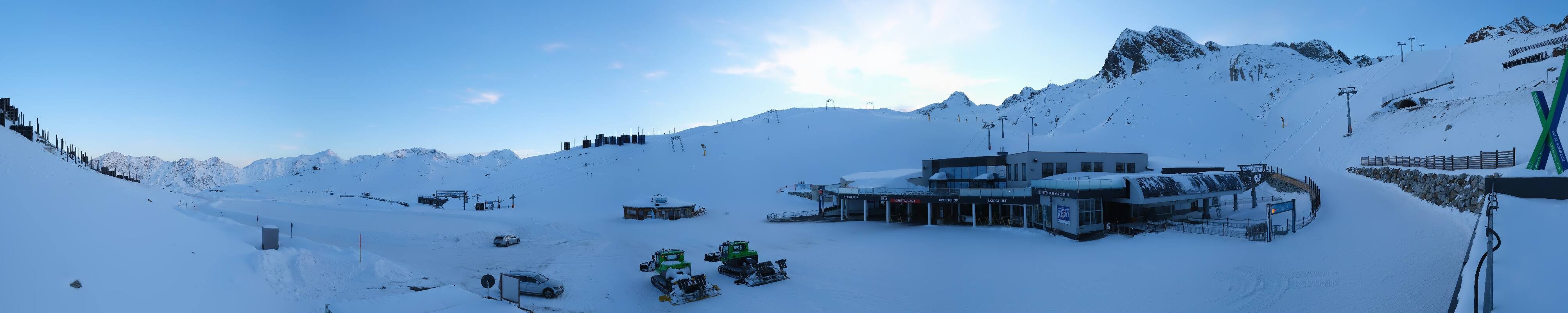 Archiv Foto Webcam Tiefenbachgletscher Ötztal