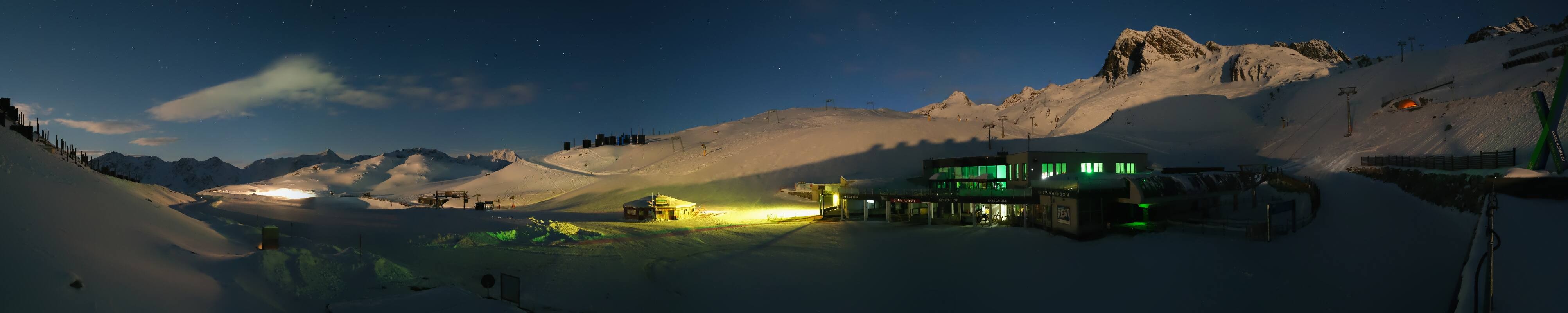 Archiv Foto Webcam Tiefenbachgletscher Ötztal