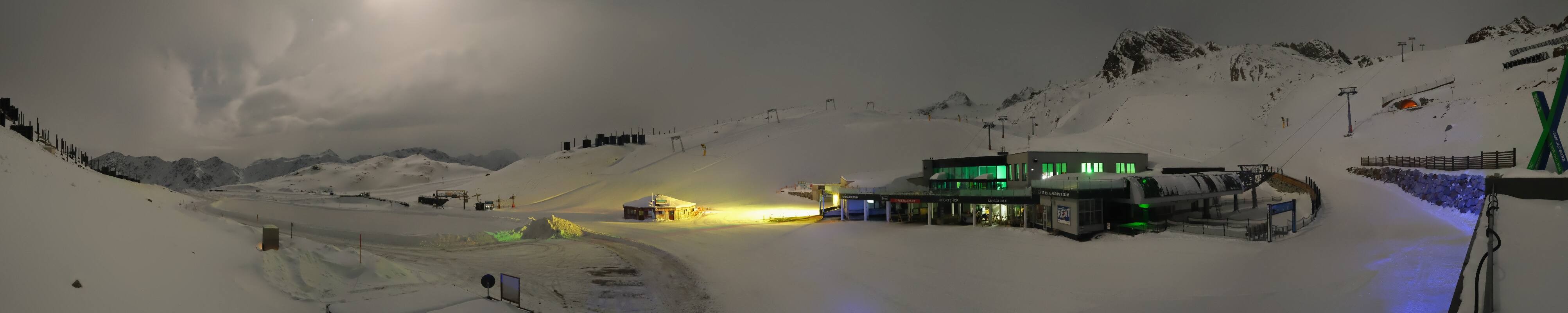 Archiv Foto Webcam Tiefenbachgletscher Ötztal