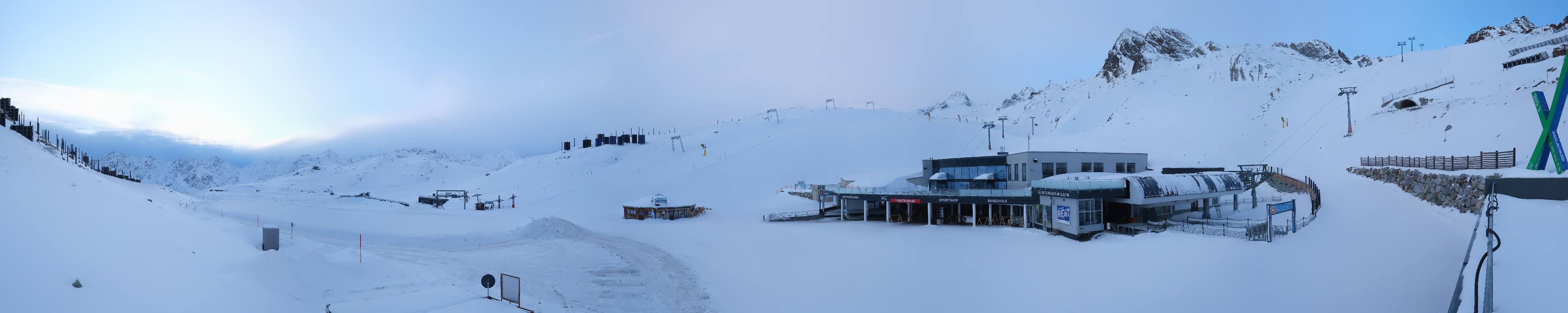 Archiv Foto Webcam Tiefenbachgletscher Ötztal