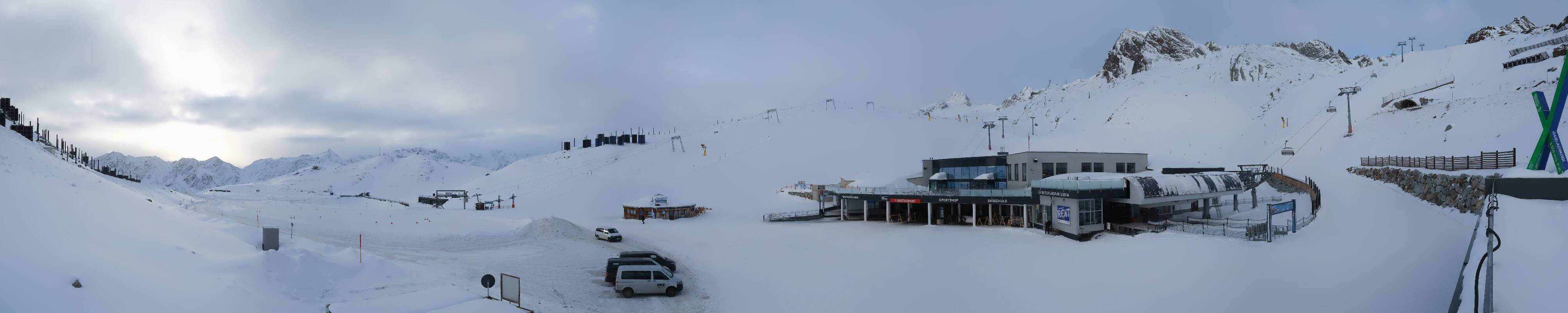Archiv Foto Webcam Tiefenbachgletscher Ötztal