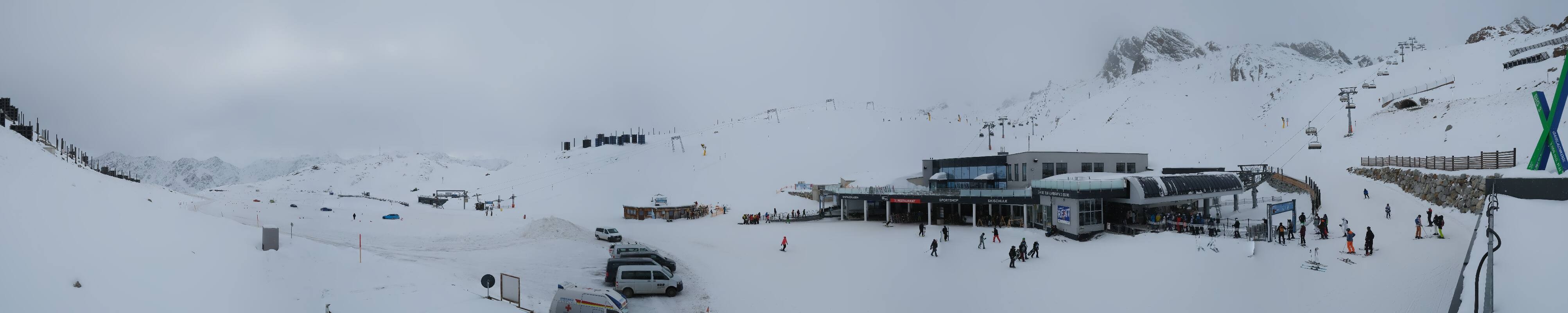 Archiv Foto Webcam Tiefenbachgletscher Ötztal