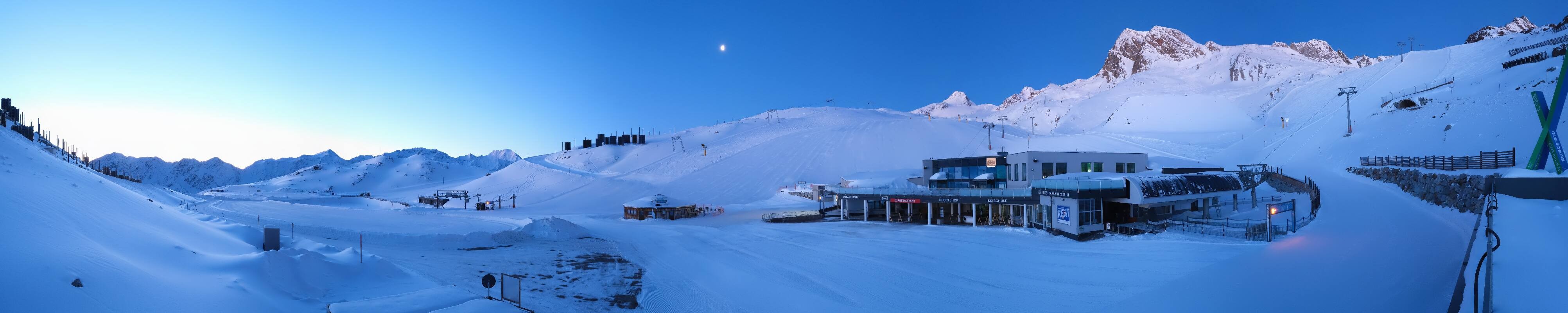 Archiv Foto Webcam Tiefenbachgletscher Ötztal