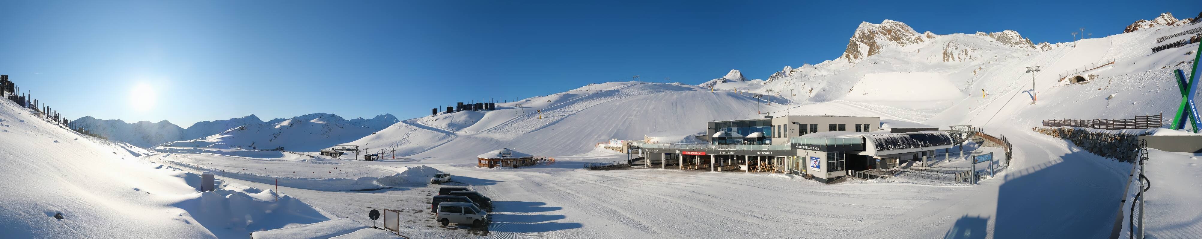 Archiv Foto Webcam Tiefenbachgletscher Ötztal