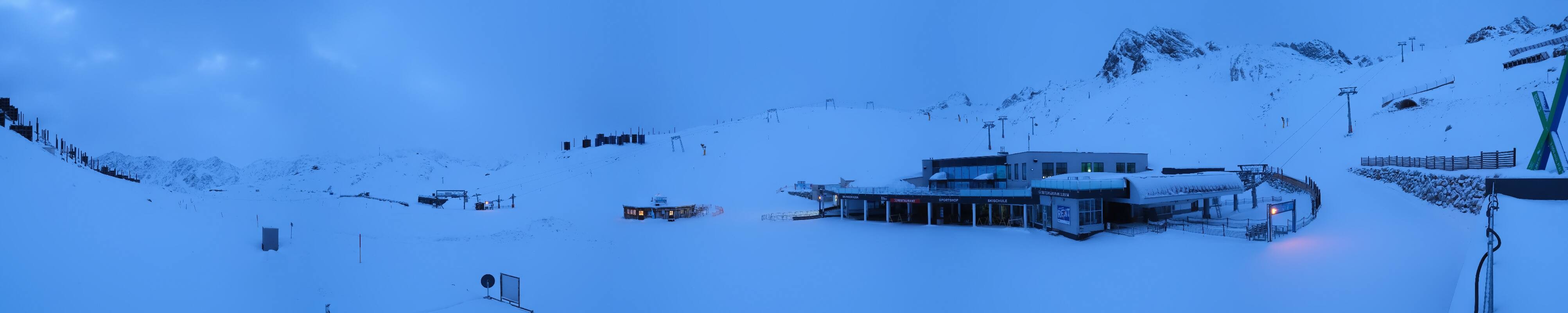 Archiv Foto Webcam Tiefenbachgletscher Ötztal