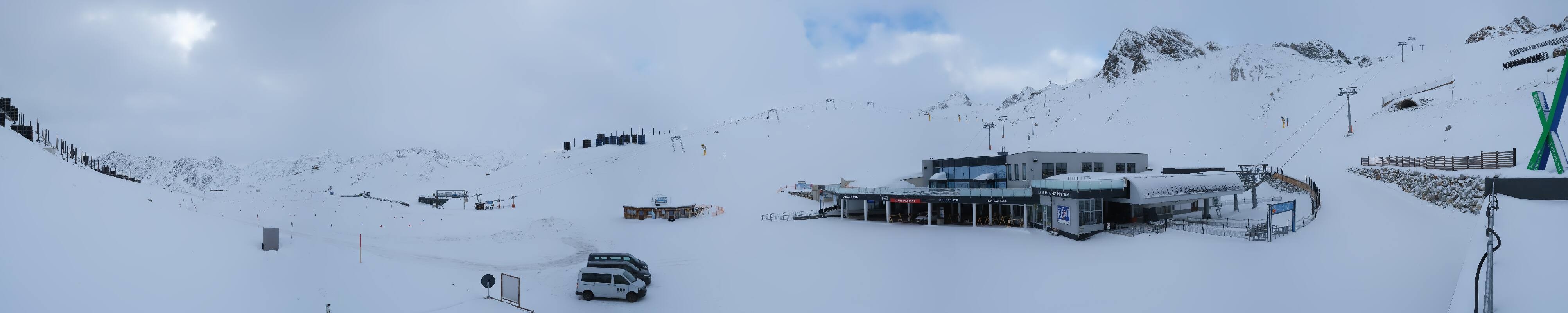 Archiv Foto Webcam Tiefenbachgletscher Ötztal