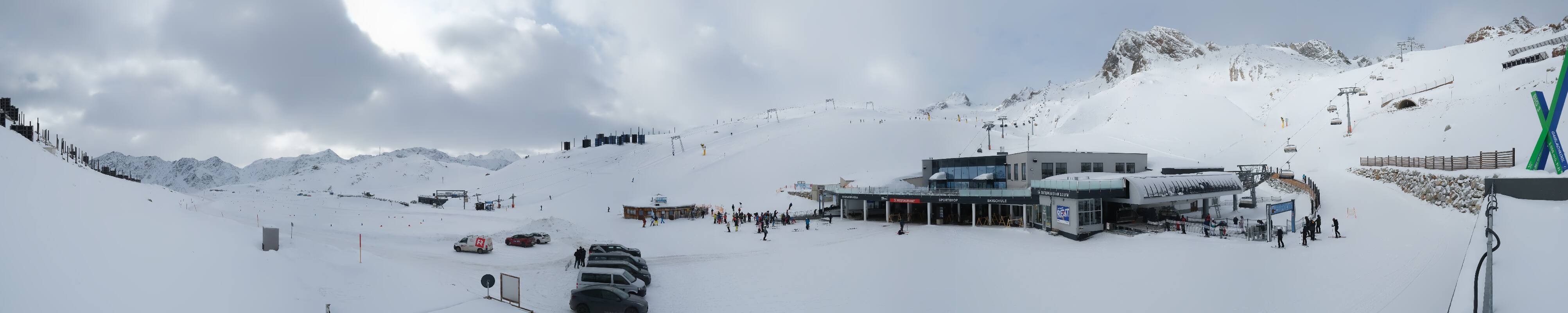 Archiv Foto Webcam Tiefenbachgletscher Ötztal