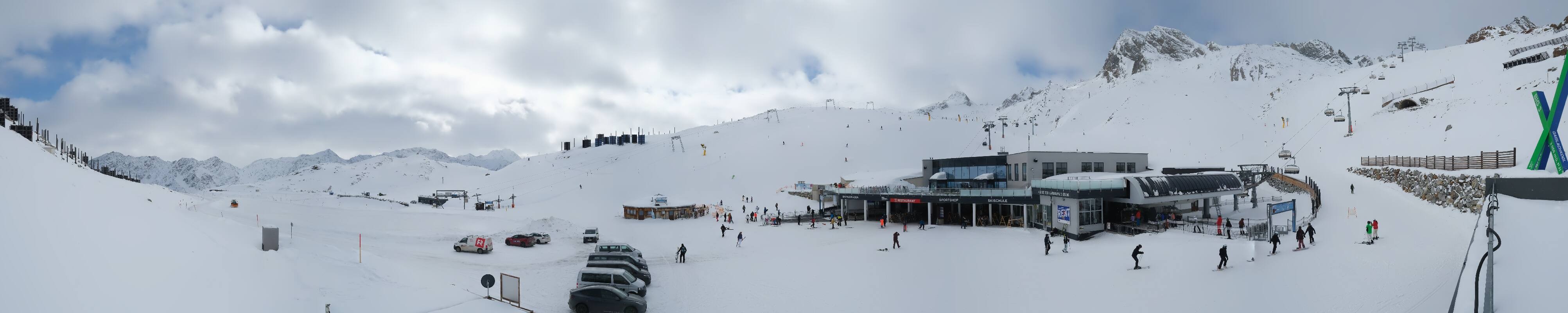 Archiv Foto Webcam Tiefenbachgletscher Ötztal