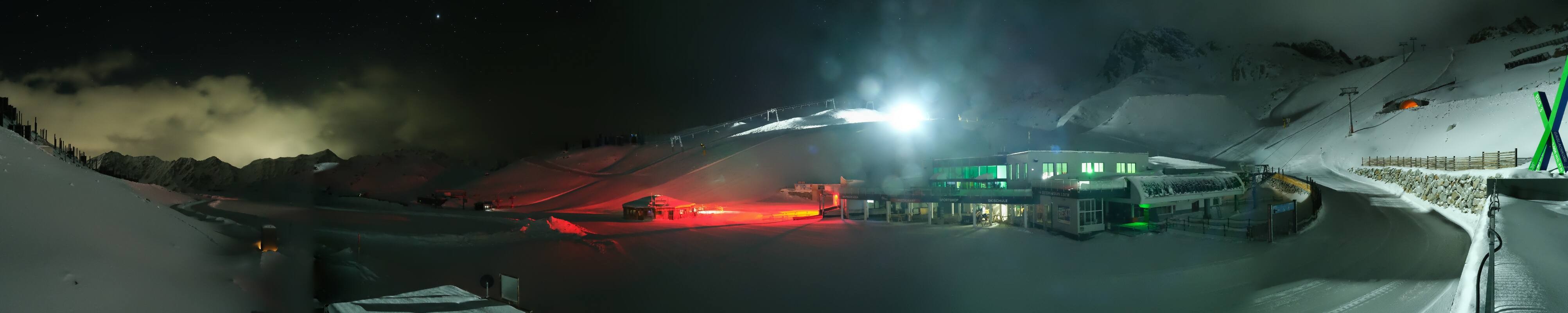 Archiv Foto Webcam Tiefenbachgletscher Ötztal