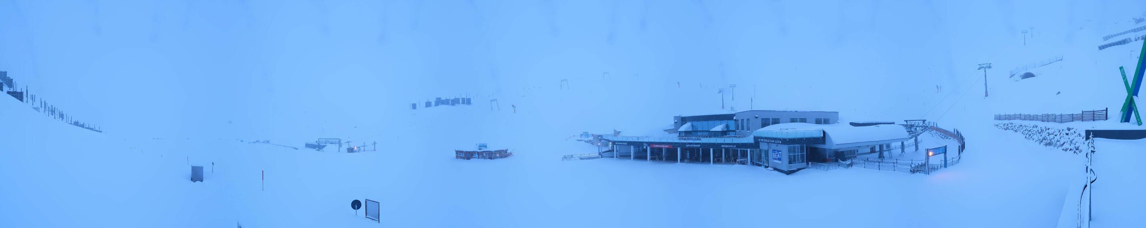 Archiv Foto Webcam Tiefenbachgletscher Ötztal
