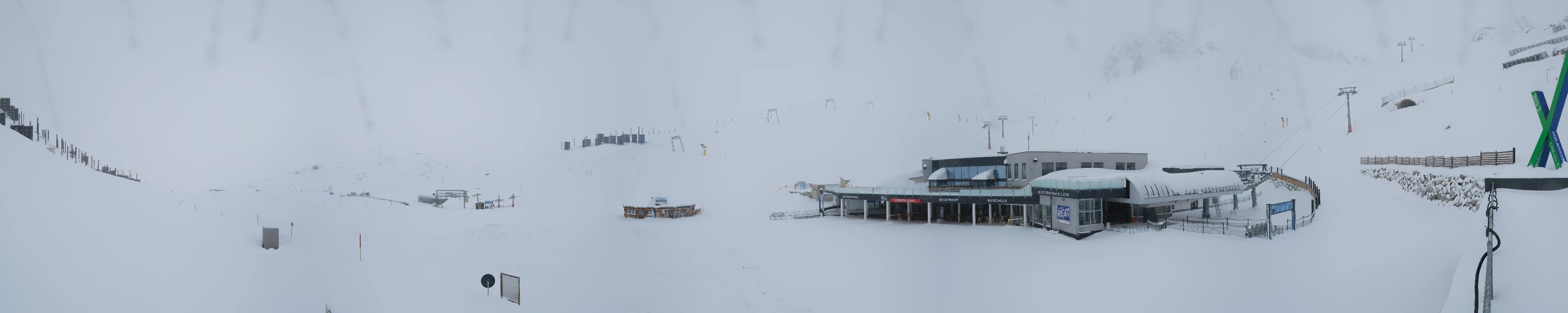 Archiv Foto Webcam Tiefenbachgletscher Ötztal