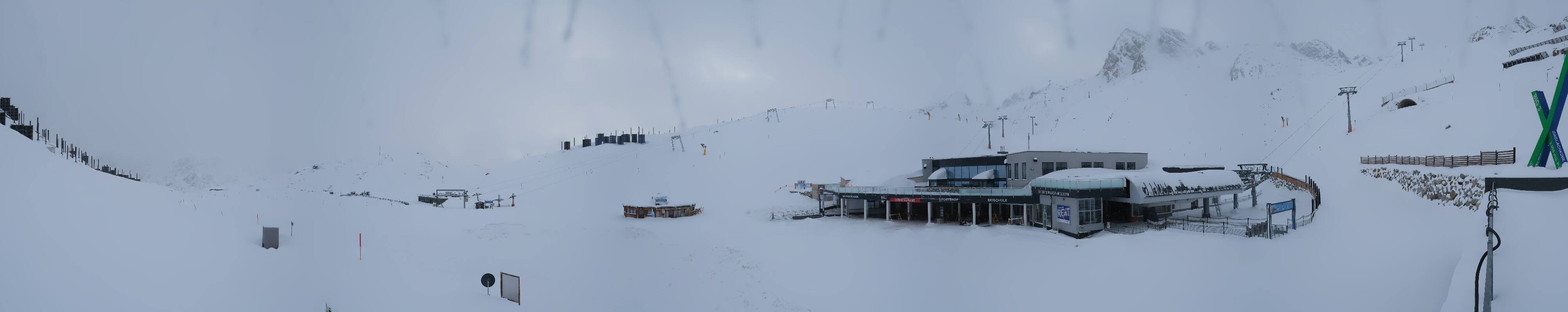 Archiv Foto Webcam Tiefenbachgletscher Ötztal