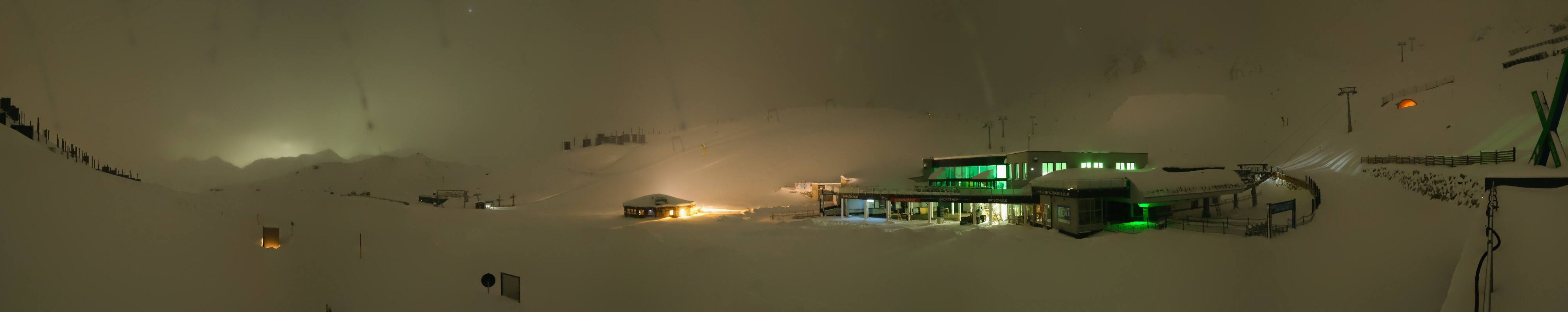 Archiv Foto Webcam Tiefenbachgletscher Ötztal