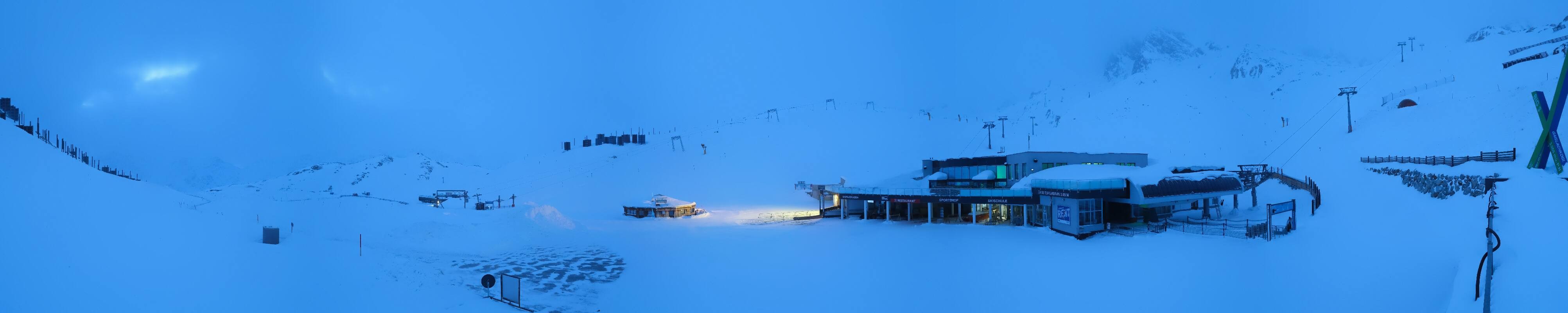 Archiv Foto Webcam Tiefenbachgletscher Ötztal