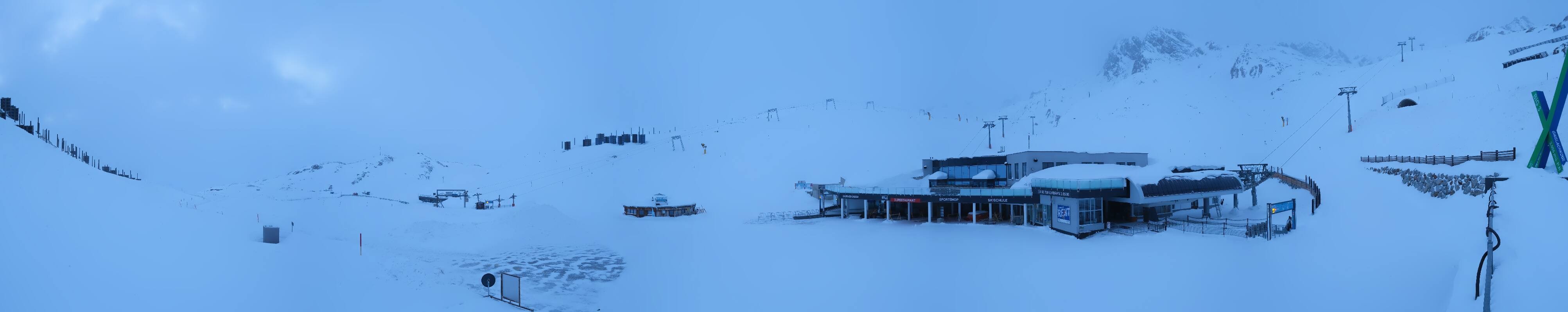 Archiv Foto Webcam Tiefenbachgletscher Ötztal
