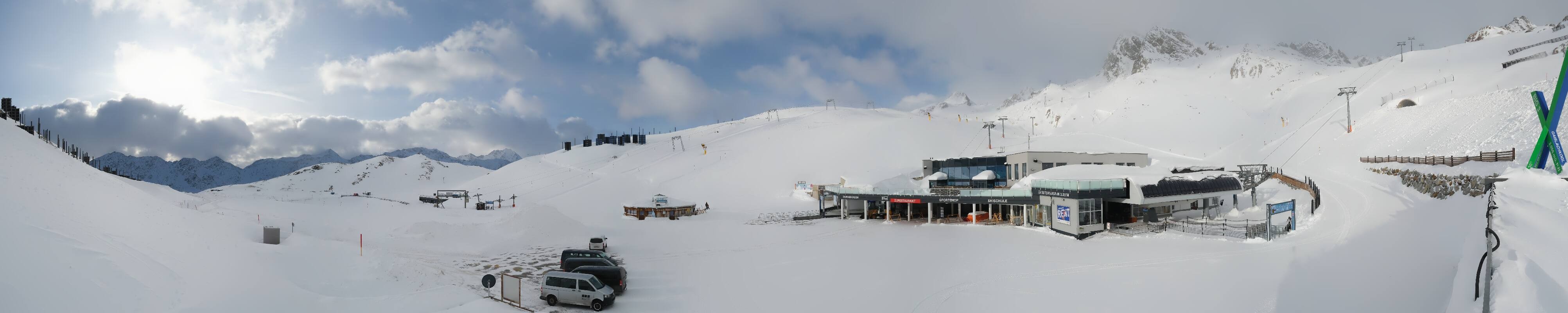 Archiv Foto Webcam Tiefenbachgletscher Ötztal