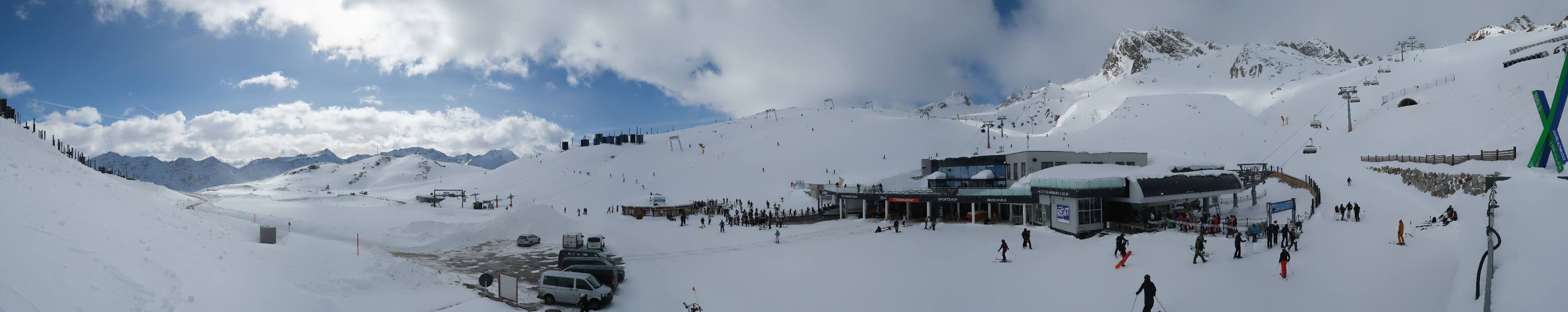 Archiv Foto Webcam Tiefenbachgletscher Ötztal