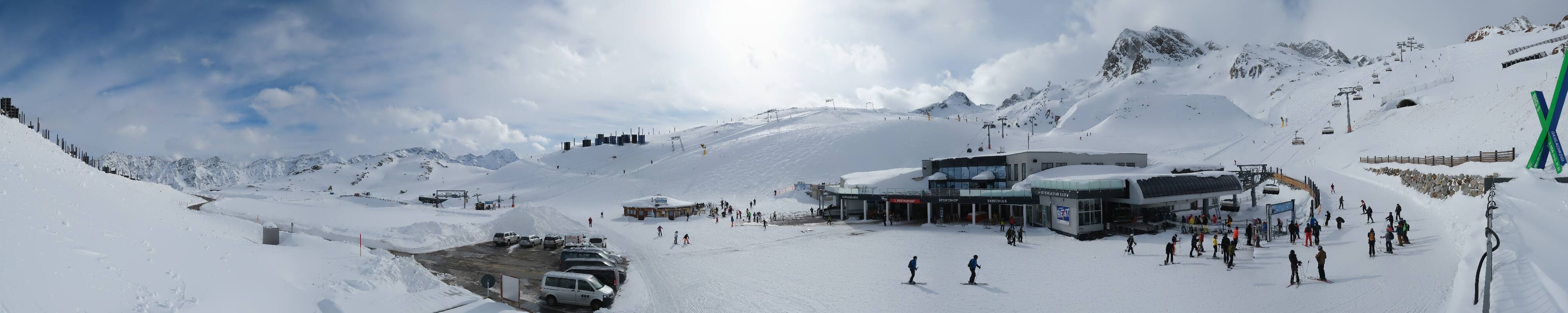 Archiv Foto Webcam Tiefenbachgletscher Ötztal