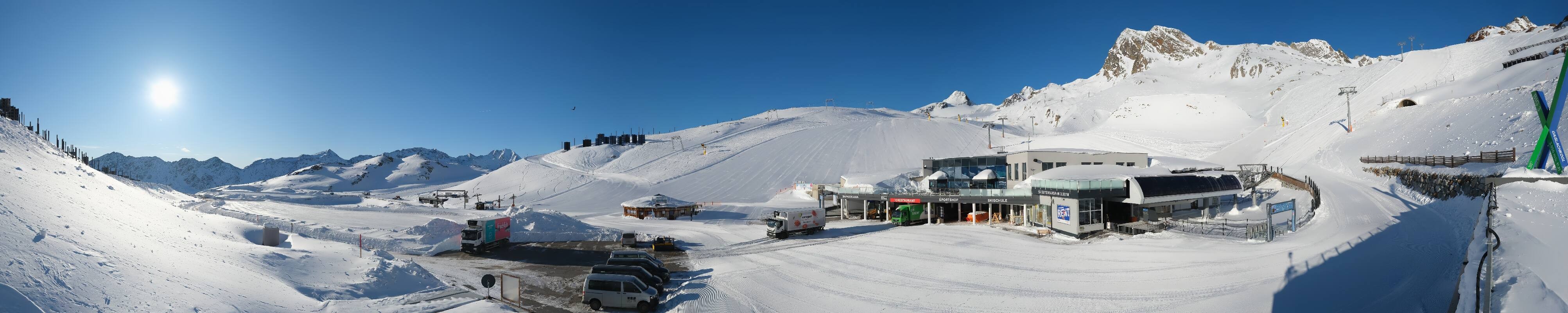 Archiv Foto Webcam Tiefenbachgletscher Ötztal