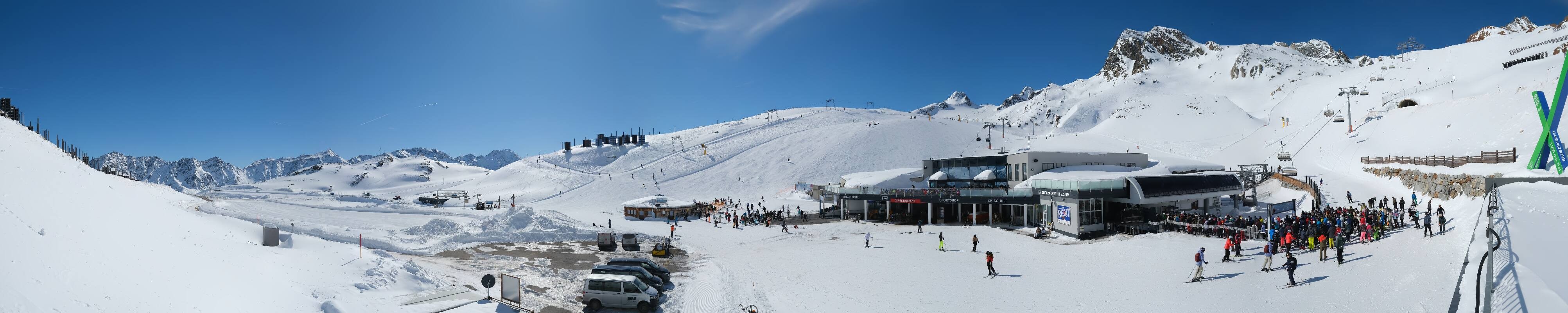 Archiv Foto Webcam Tiefenbachgletscher Ötztal