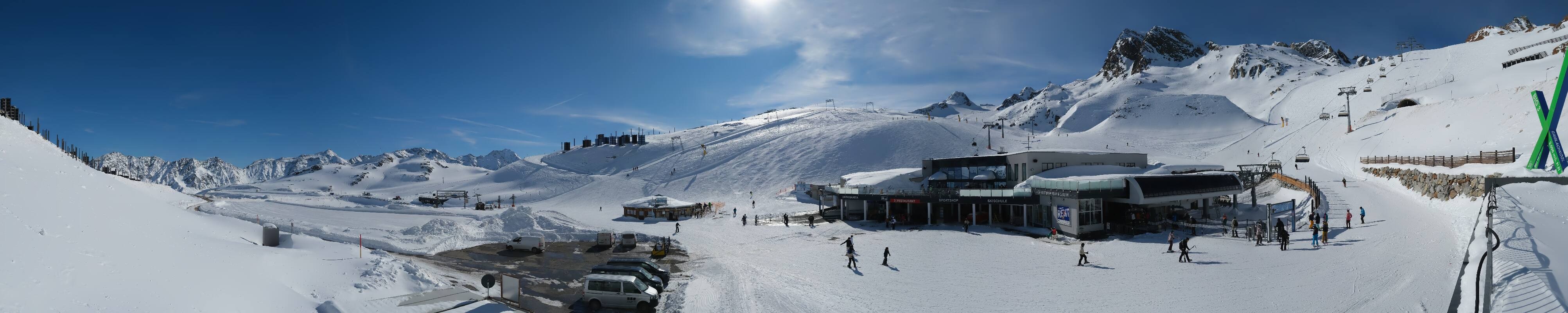 Archiv Foto Webcam Tiefenbachgletscher Ötztal