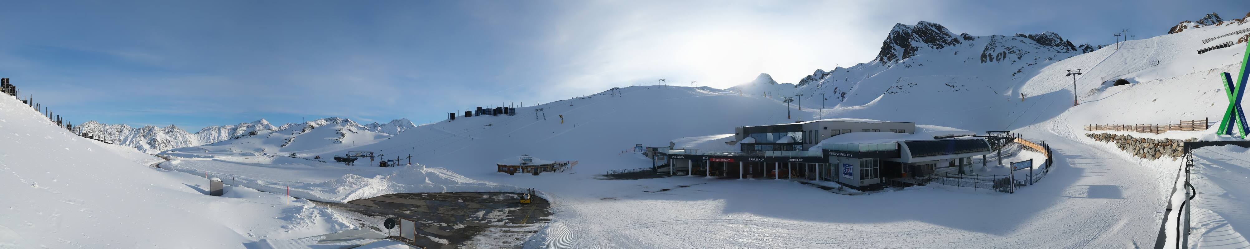 Archiv Foto Webcam Tiefenbachgletscher Ötztal