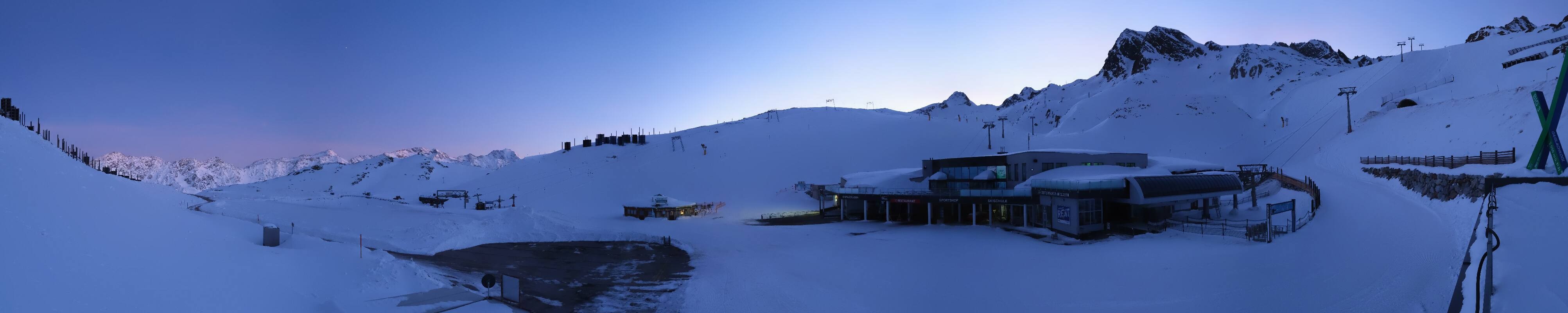Archiv Foto Webcam Tiefenbachgletscher Ötztal